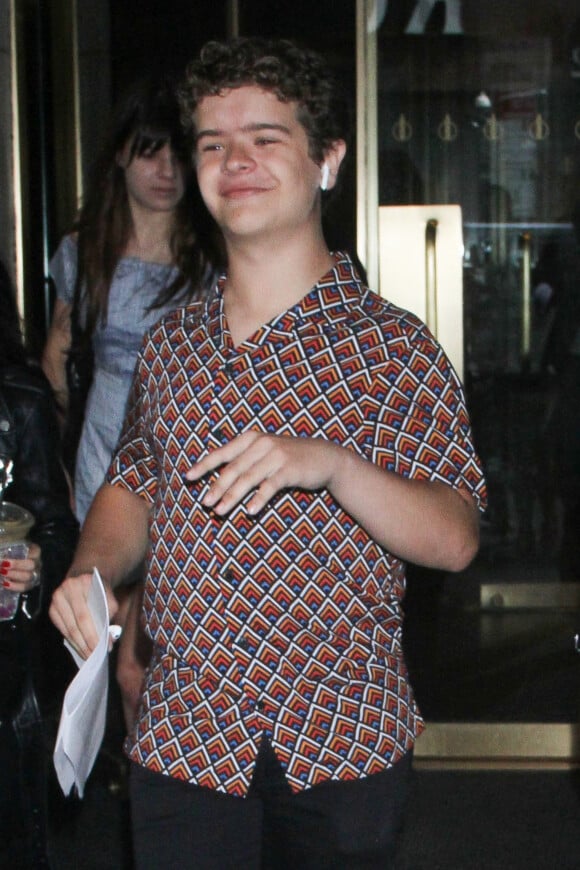 Gaten Matarazzo - Les acteurs de 'Stranger Things' en pleine promotion pour la sortie de la troisième saison à New York, le 14 juin 2019.