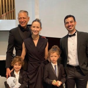Jeff Goldblum en famille sur Instagram. Le 12 mai 2021.