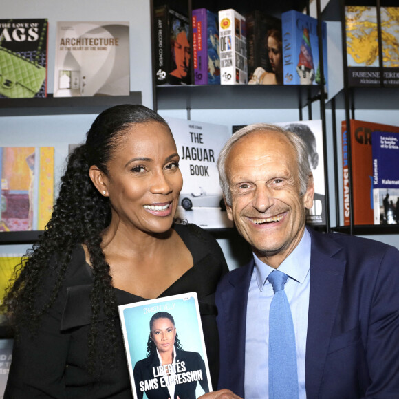 Exclusif - Christine Kelly et Marc Menant - Lancement du livre de Christine Kelly, "Liberté sans expression", à la librairie Gros Calin à Paris. Le 9 juin 2022. © Cédric Perrin / Bestimage