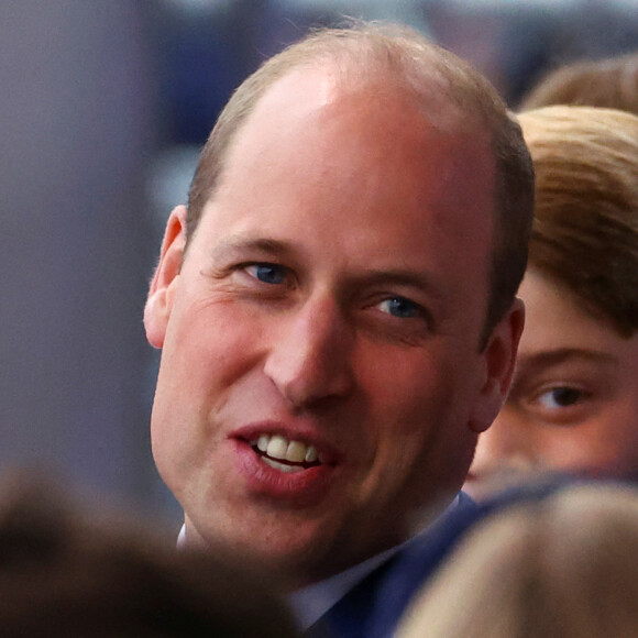 Le prince William au concert du jubilé de platine de la reine devant le palais de Buckingham à Londres 