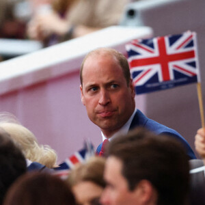 Le prince William, duc de Cambridge - Concert du jubilé de platine de la reine devant le palais de Buckingham à Londres le 4 juin 2022. 