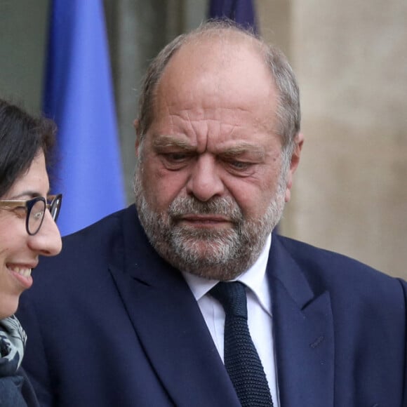 Elisabeth Borne, premiere iminnistre, Rima Abdul-Malak, Ministre de la Culture et Brigitte Bourguignon, Ministre de la Sante et de la Prevention et Eric Dupond-Moretti, Garde des Sceaux, ministre de la Justice à la sortie du conseil des ministres au palais de l'Elysée, Paris, le 8 juinb 2022. © Stéphane Lemouton / Bestimage