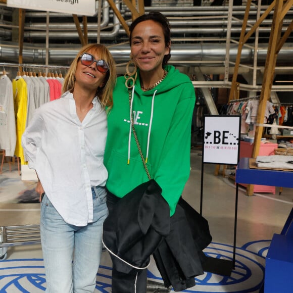 Axelle Laffont, Sandra Sisley lors du Cocktail dînatoire et de la soirée découverte de l'univers des marques "Atelier R&C" et "Be" au 7ème Ciel (Le Printemps) à Paris le 9 juin 2022. © Christophe Clovis / Bestimage 