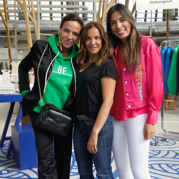 Sandra Sisley, Anne-Sophie Aparis, Géraldine Demri (créatrice de l'atelier R&C) lors du Cocktail dînatoire et de la soirée découverte de l'univers des marques "Atelier R&C" et "Be" au 7ème Ciel (Le Printemps) à Paris le 9 juin 2022. © Christophe Clovis / Bestimage 