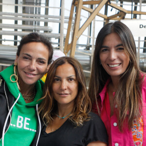 Sandra Sisley, Anne-Sophie Aparis, Géraldine Demri (créatrice de l'atelier R&C) lors du Cocktail dînatoire et de la soirée découverte de l'univers des marques "Atelier R&C" et "Be" au 7ème Ciel (Le Printemps) à Paris le 9 juin 2022.  © Christophe Clovis / Bestimage 