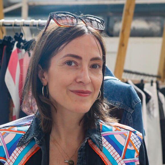 Keren Ann lors du Cocktail dînatoire et de la soirée découverte de l'univers des marques "Atelier R&C" et "Be" au 7ème Ciel (Le Printemps) à Paris le 9 juin 2022.  © Christophe Clovis / Bestimage 