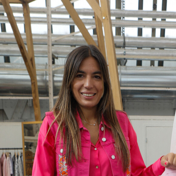 Géraldine Demri (créatrice de l'atelier R&C) lors du Cocktail dînatoire et de la soirée découverte de l'univers des marques "Atelier R&C" et "Be" au 7ème Ciel (Le Printemps) à Paris le 9 juin 2022.  © Christophe Clovis / Bestimage 