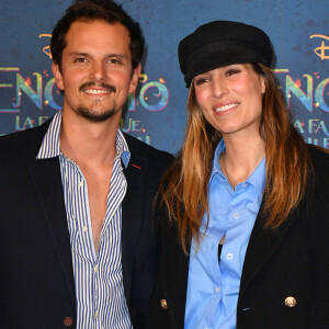 Juan Arbelaez et sa femme Laury Thilleman (Miss France 2011) - Avant-première du film "Encanto" de Disney au Grand Rex à Paris le 19 novembre 2021. © Veeren/Bestimage