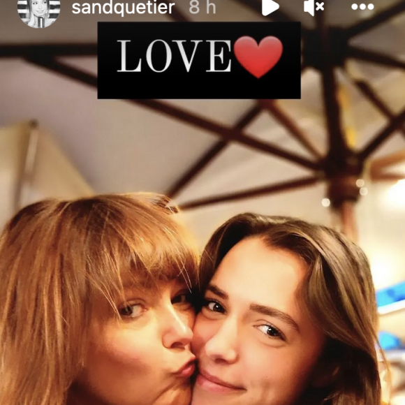 Sandrine Quétier fête l'anniversaire de sa fille Lola avec son ex Fabrice Michelin - Instagram
