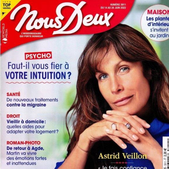 Couverture du magazine "Nous deux" du 14 juin 2022