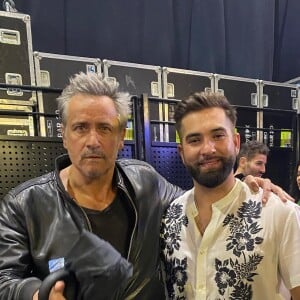 Jean-Michel Tinivelli et Kendji Girac sur Instagram. Le 24 avril 2022.