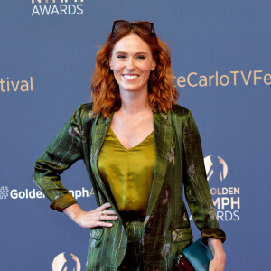 Audrey Fleurot lors du photocall de la cérémonie des Nymphes d'Or du 60ème festival de télévision de Monte Carlo au Grimaldi Forum à Monaco. © Bruno Bebert / Bestimage 