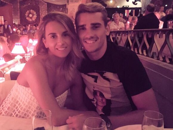 Antoine Griezmann et Erika Choperena