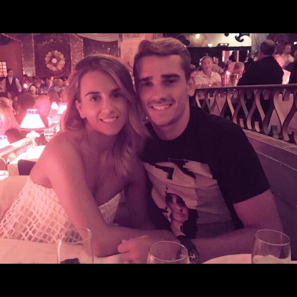 Antoine Griezmann et Erika Choperena