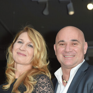 Steffi Graf et son mari André Agassi - Longines a organisé un Gala de charité en l'honneur de Steffi (Stefanie) Graf et de André Agassi avec les associations caritatives "Children for Tomorrow" et "The André Agassi Foundation for Education" au Musée Rodin à Paris avec qui la marque célèbre ses 10 ans de partenariat. Longines donnera le coup d'envoi d'une vente aux enchères de montres exclusives en faveur des associations de Steffi Graf et de André Agassi. Paris le 2 juin 2018 © Guirec Coadic/Bestimage