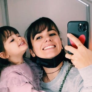 Alizée et sa fille Maggy sur Instagram. Le 20 février 2022.