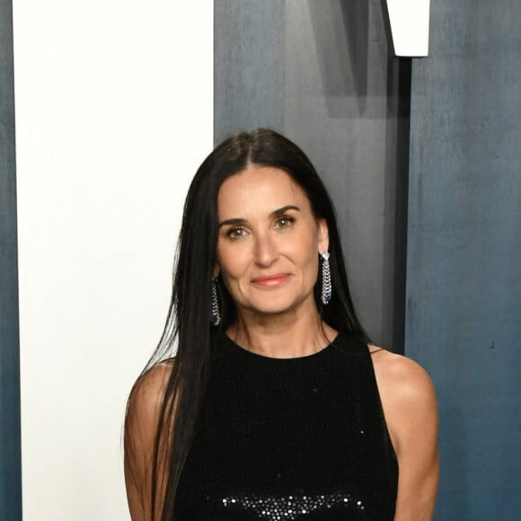 Demi Moore - Photocall de la soirée Vanity Fair en marge de la 92ème cérémonie des Oscars 2020 au Wallis Annenberg Center for the Performing Arts à Los Angeles le 9 février 2020. © Birdie Thompson/AdMedia via ZUMA Wire / Bestimage