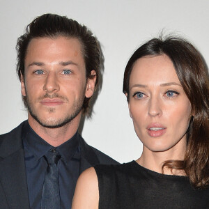 Gaspard Ulliel et sa compagne Gaëlle Pietri - La 20ème cérémonie des Prix Lumières à l'espace Pierre Cardin à Paris, le 2 février 2015. 