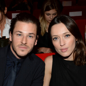 Gaspard Ulliel meurt à la suite d'un accident de ski en Savoie - Gaspard Ulliel et sa compagne Gaëlle Pietri - Salle - La 20ème cérémonie des Prix Lumières à l'espace Pierre Cardin à Paris, le 2 février 2015.