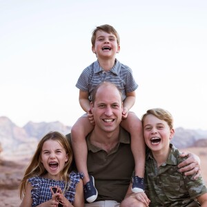 La nouvelle photo du Prince William avec ses enfants. @ Instagram / Duke and Duchess of Cambridge
