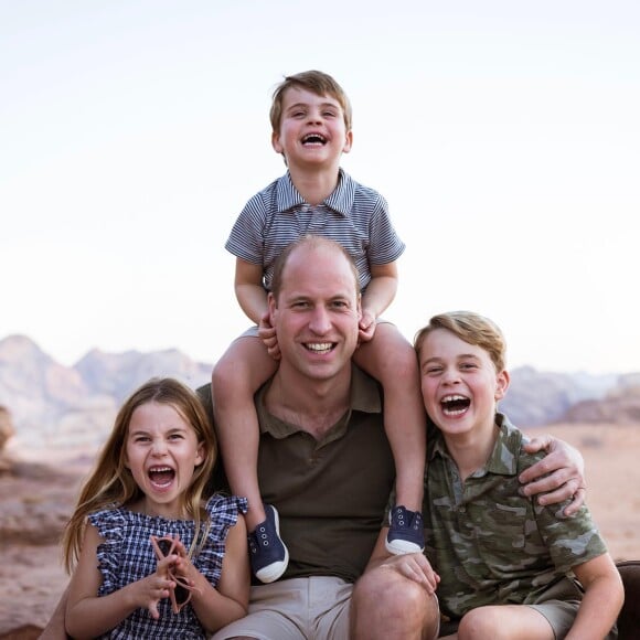 La nouvelle photo du Prince William avec ses enfants. @ Instagram / Duke and Duchess of Cambridge
