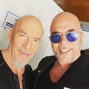 Pascal Obispo et Florent Pagny. Instagram. Le 8 mars 2022.