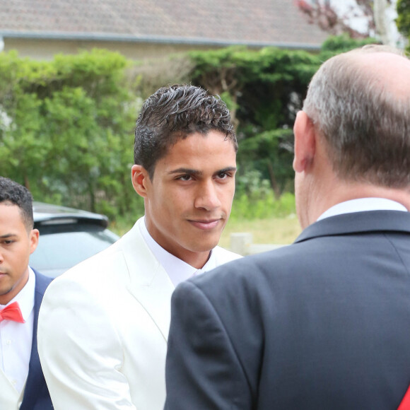 Mariage de Raphaël Varane et Camille Tytgat à la mairie du Touquet puis en l'église Sainte-Jeanne d'Arc le 20 juin 2015