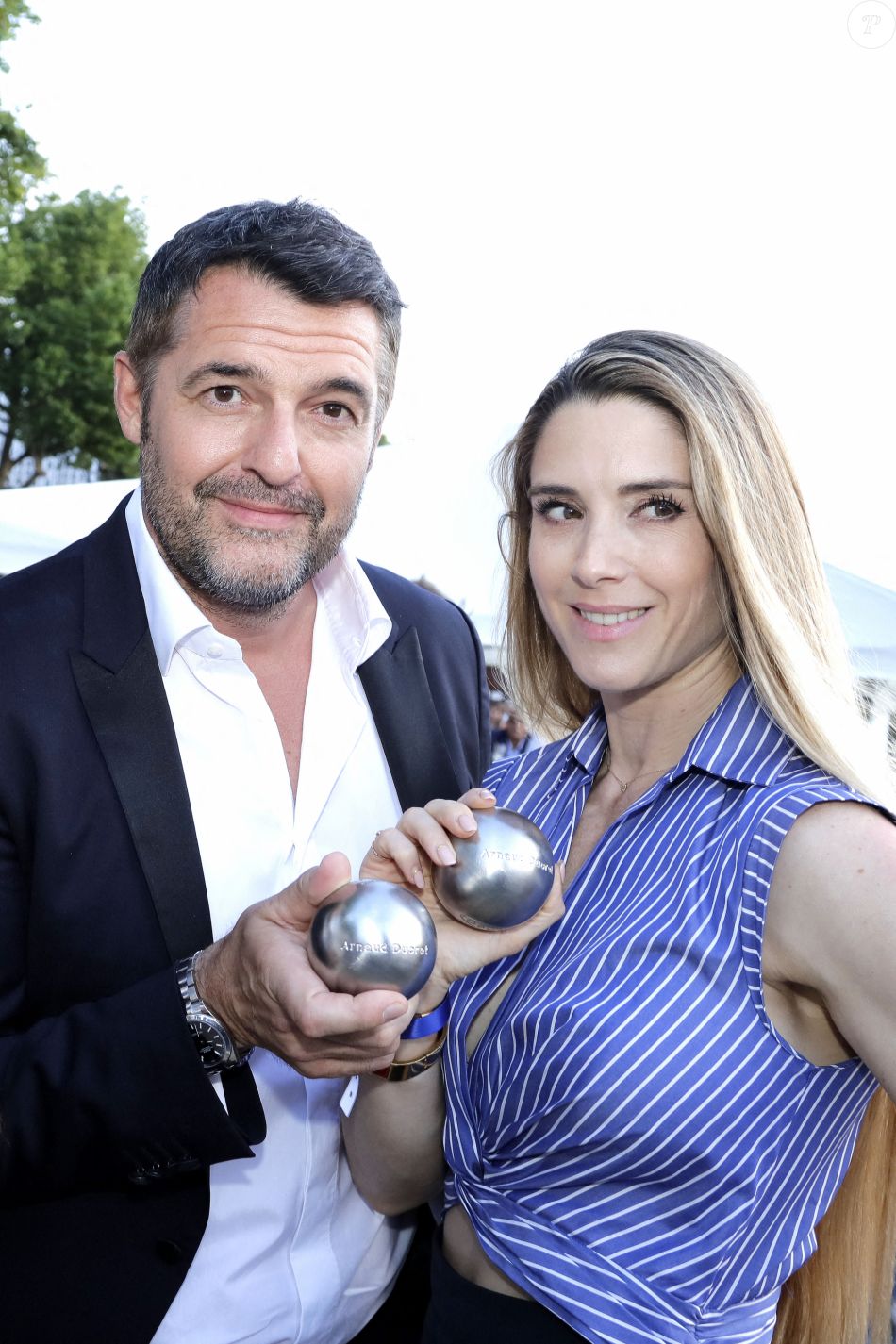 arnaud-ducret-et-sa-femme-claire-francisci-au-troph-e-de-la-p-tanque