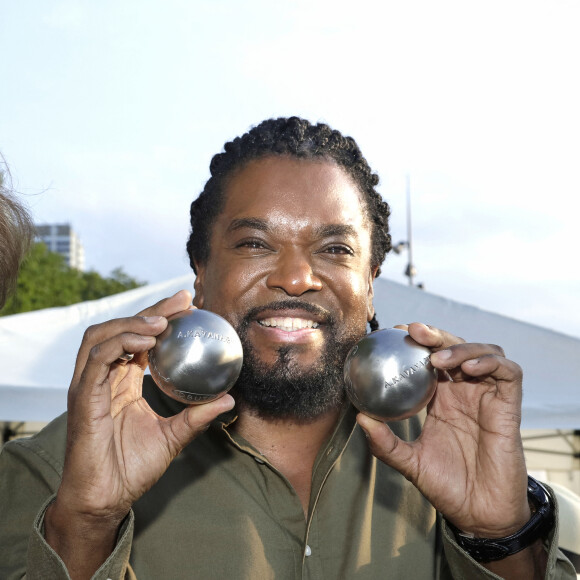 Anthony Kavanagh au Trophée de la Pétanque Gastronomique à Paris Yacht Marina le 21 juin 2022 © Cédric Perrin / Bestimage