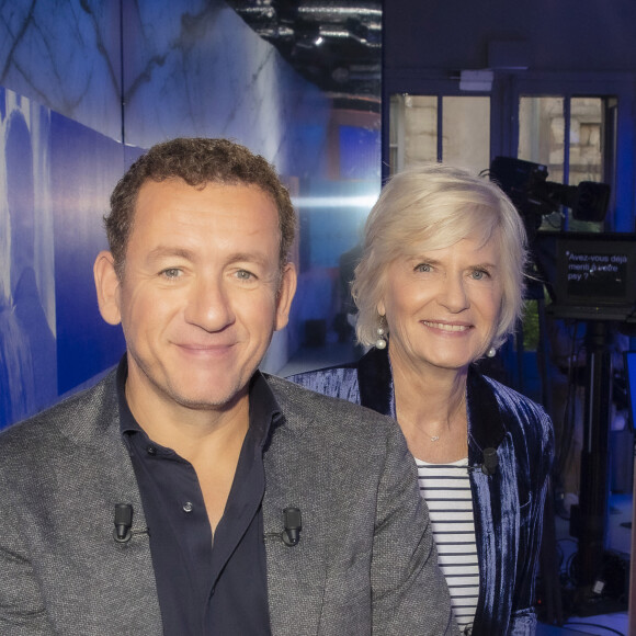 Dany Boon, Catherine Ceylac lors de l'enregistrement de l'émission "Clique", diffusée en clair sur Canal+ samedi 16 octobre 2021 à 12h45 et présentée par M.Achour. Le 14 octobre 2021 © Jack Tribeca / Bestimage 