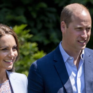 Kate Catherine Middleton, duchesse de Cambridge, et le prince William, duc de Cambridge, en visite au musée Fitzwilliam de l'Université de Cambridge. Le 23 juin 2022 