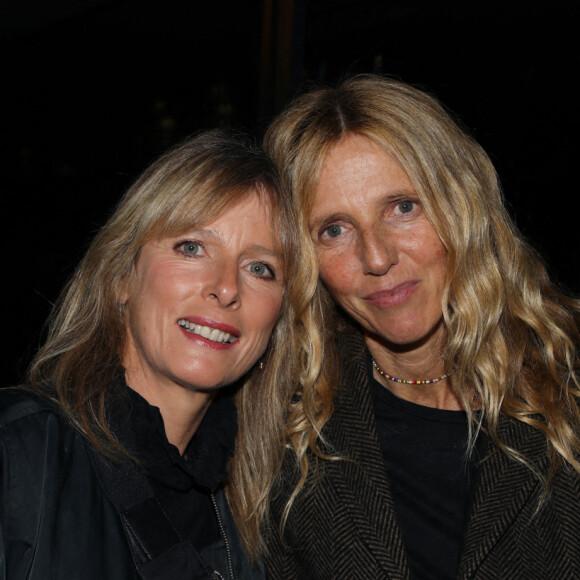Exclusif - Karin Viard et Sandrine Kiberlain - Dîner au restaurant "Le Suisse" après la projection du film "Une mère" lors du 8ème Festival International du Film de Saint-Jean-de-Luz. Le 7 octobre 2021 © Denis Guignebourg / Bestimage