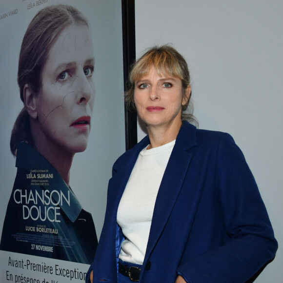 Karin Viard durant la seconde soirée de la 1ere éditon du Festival Ciné Roman à Nice le 24 octobre 2019. © Bruno Bebert/Bestimage