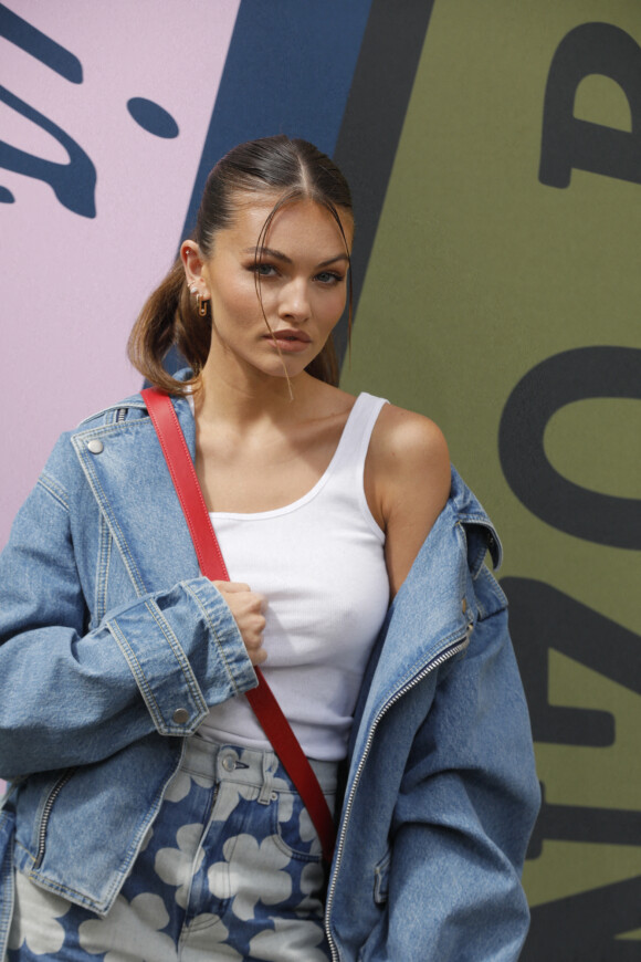 Thylane Blondeau - Photocall des people au défilé de mode homme Kenzo printemps / été 2023 au Lycée Carnot à Paris le 26 juin 2022. © Veeren-Christophe Clovis/Bestimage 