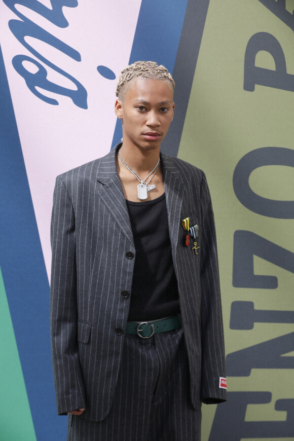 Lil Dre - Photocall des people au défilé de mode homme Kenzo printemps / été 2023 au Lycée Carnot à Paris le 26 juin 2022. © Veeren-Christophe Clovis/Bestimage 