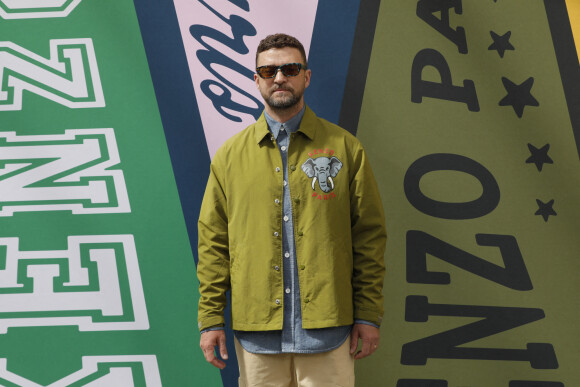 Justin Timberlake - Photocall des people au défilé de mode homme Kenzo printemps / été 2023 au Lycée Carnot à Paris le 26 juin 2022. © Veeren-Christophe Clovis/Bestimage 