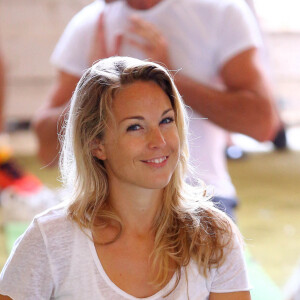 Aurélie Vaneck - "Mécénat Chirurgie Cardiaque" a organisé "Les Yogis du coeur", séance de yoga collective 100 % solidaire.