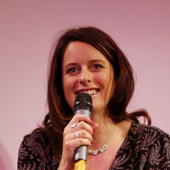 Anne Décis (Plus Belle la Vie) - Masterclass des acteurs des série "Plus Belle la Vie", "Les Mystères de l'Amour" et "Alice Nevers" à l'Espace Miramar lors du festival Canneseries à Cannes, le 7 avril 2019. © Dylan Meiffret / Nice Matin / Bestimage