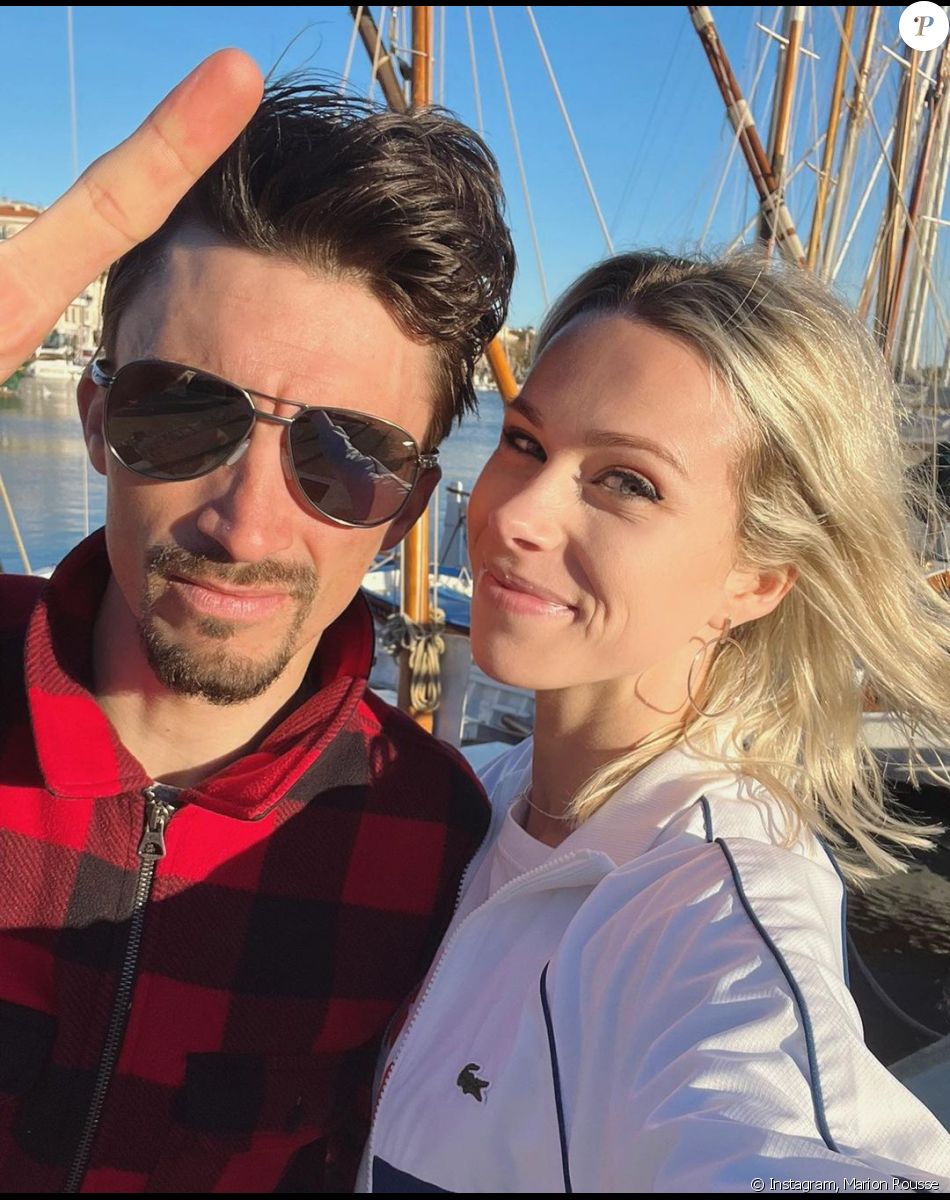 Marion Rousse et Julian Alaphilippe.