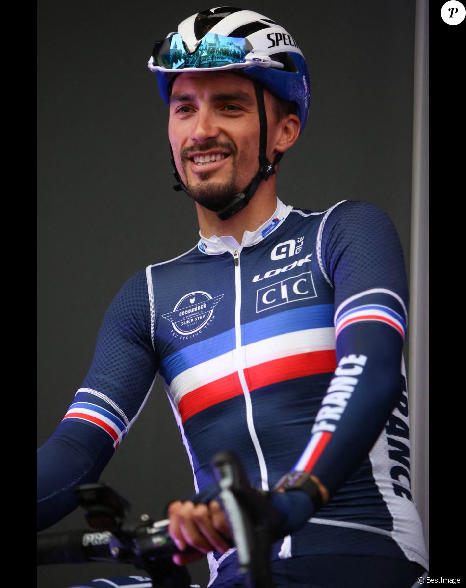 Julian Alaphilippe - Championnats du Monde UCI - Elite Hommes à Leuven en Belgique, le 26 septembre 2021.