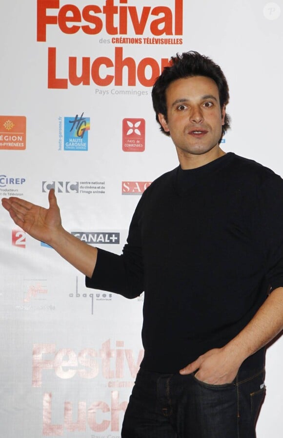 Bruno Salomone à l'occasion de la cérémonie d'ouverture du 12e Festival de Luchon, le 3 février 2010.