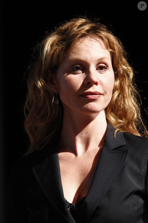Carole Richet à l'occasion de la cérémonie d'ouverture du 12e Festival de Luchon, le 3 février 2010.