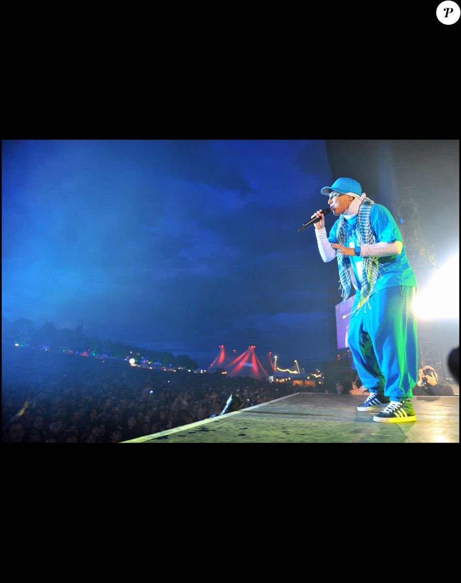 Concert de Diam's - Festival Paleo à Nyon.