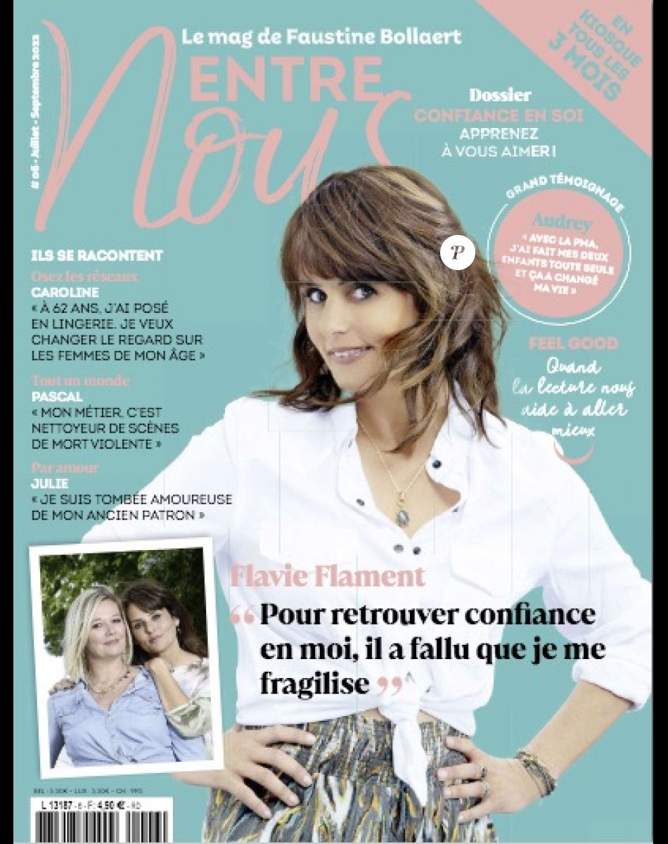 Retrouvez l'interview de Flavie Flament dans le magazine Entre nous, n°6, du 23 juin 2022.