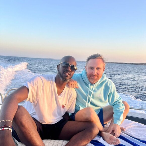 David Guetta et Black Coffee. Instagram, le 27 juin 2022.