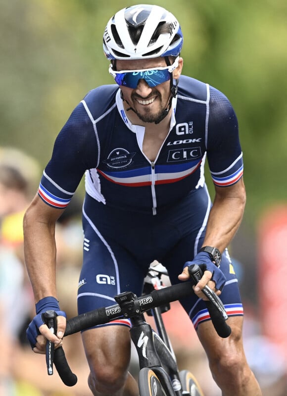 Julian Alaphilippe champion du monde pour la 2 ème année consécutive Championnats du Monde UCI. Photo Nico Vereecken / Photo News