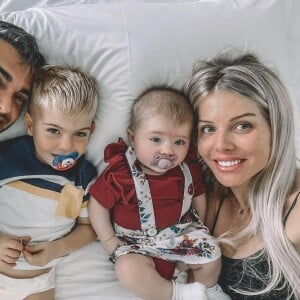 Jessica Thivenin et Thibault Garcia, stars de télé-réalité, forment une jolie famille avec leurs enfants Maylone et Leewane.