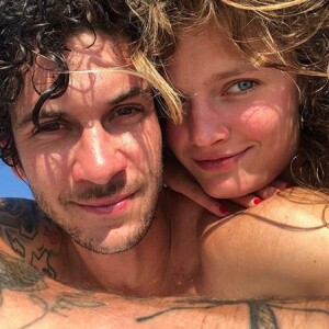 Matthias Dandois et sa petite amie Constance Jablonski. 2019.