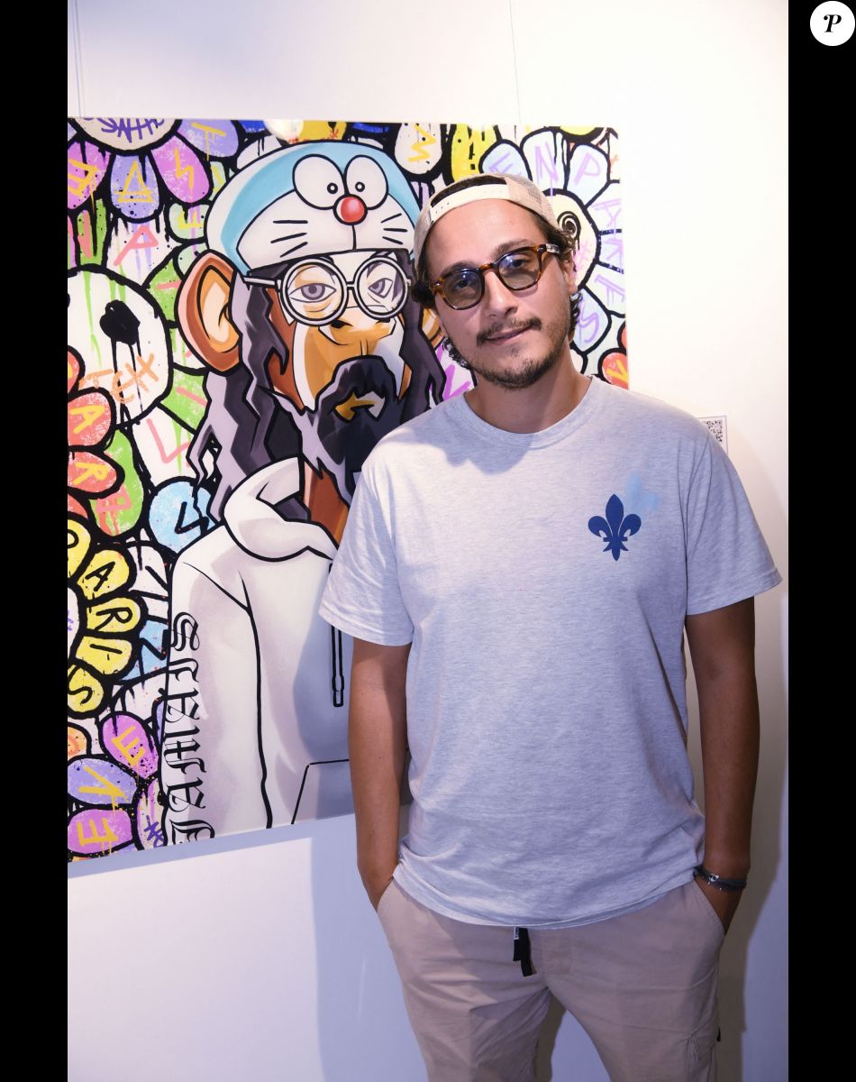 Exclusif - Samuel Bambi - Soirée NFT release party au Ellia Art Gallery à Paris, le 27 juin 2022. © Rachid Bellak/Bestimage