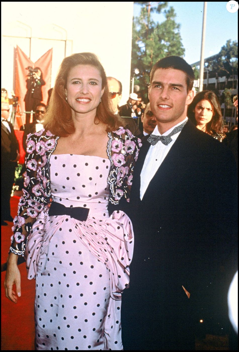 Tom Cruise et Mimi Rogers à la cérémonie des Oscars à Los Angeles le 31 mars 1989 Purepeople Tom Cruise et Mimi Rogers à la cérémonie des Oscars à Los Angeles le 31 mars 1989 Purepeople
